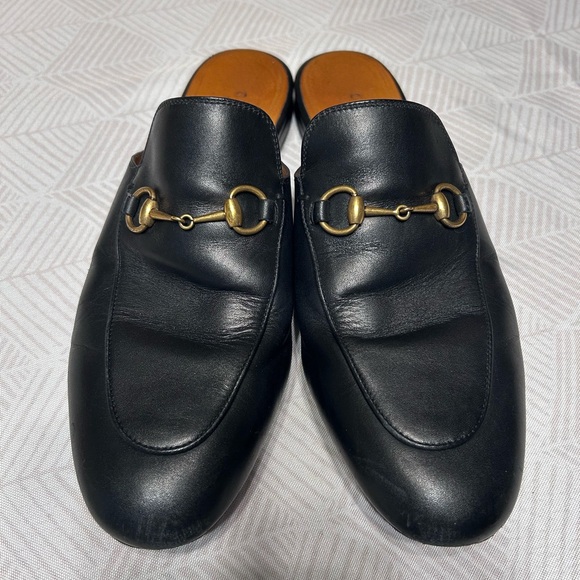 Gucci Princetown black mules 39.5 - Picture 2 of 9